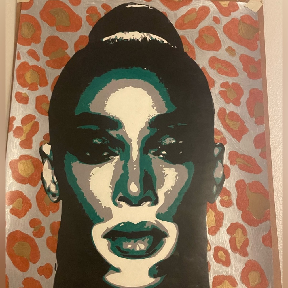 Woman’s portrait house art